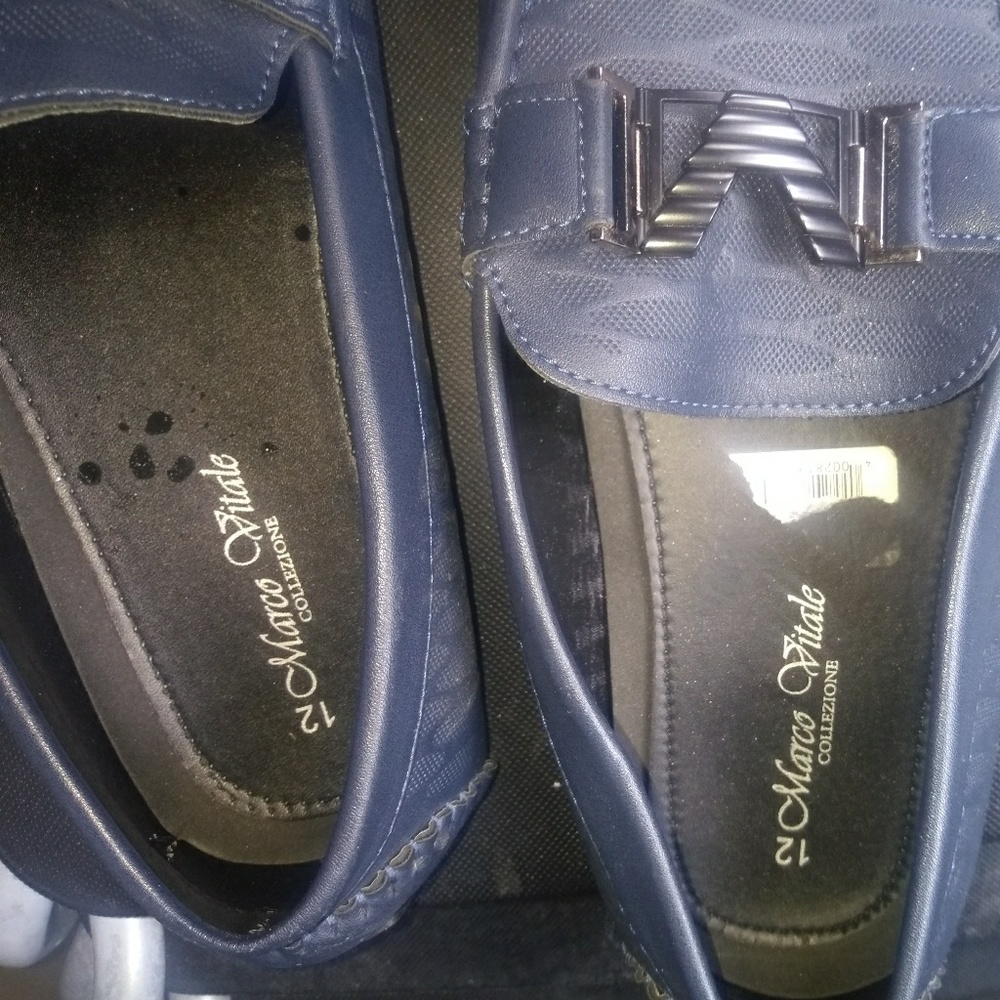 Men Blue Dress Shoes